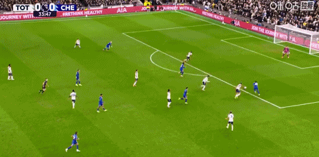 第34分鐘，凱塞多搶斷后送出助攻，若昂-佩德羅破門(mén)，切爾西1-0